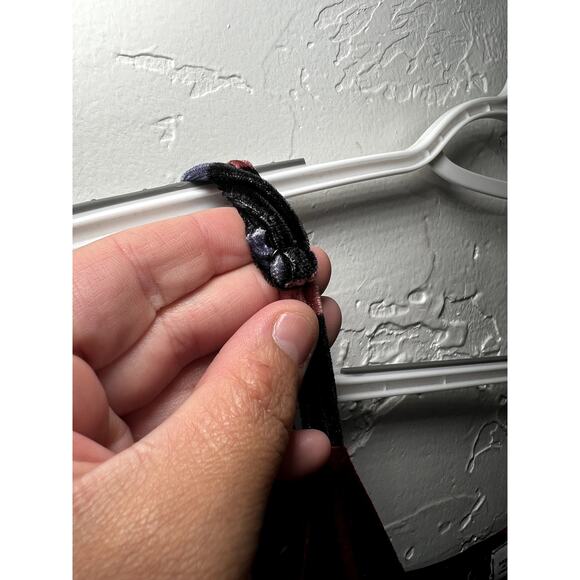 ONLY velvet stripe tank jumpsuit womens XS whimsigoth dark romantic timeless - Picture 5 of 9